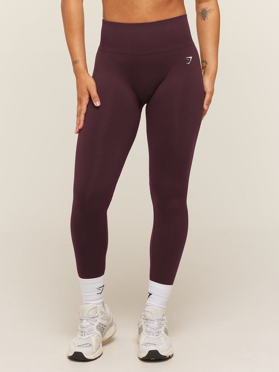 Gymshark Everyday Seamless Leggings — Cherry Purple — 1