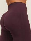 Gymshark Everyday Seamless Leggings — Cherry Purple — 8