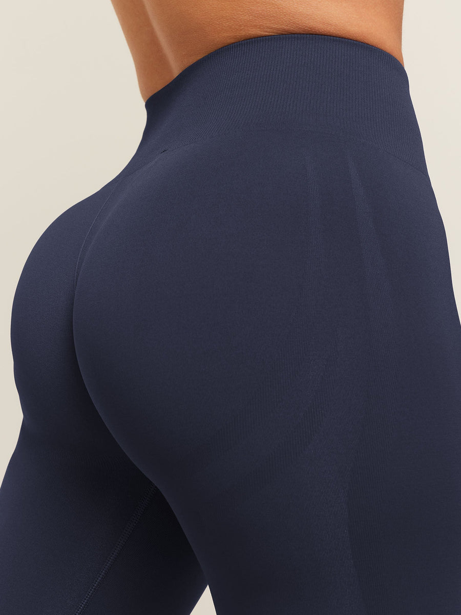 Gymshark Everyday Seamless Leggings — Heavy Blue — 5