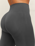 Gymshark Everyday Seamless Leggings — Onyx Grey — 6