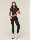 Gymshark Everyday Seamless Short Sleeve Top — Black — 5
