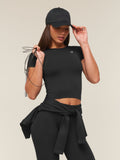 Gymshark Everyday Seamless Short Sleeve Top — Black — 4