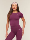 Gymshark Everyday Seamless Short Sleeve Top — Strength Pink — 1