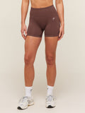 Gymshark Everyday Seamless Shorts — Espresso Brown — 1
