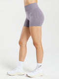 Gymshark Everyday Seamless Shorts — Purple — 3