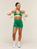 Gymshark Everyday Seamless Shorts — Track Green — 4