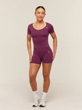 Gymshark Everyday Seamless Tight Fit Crew Neck Tee — Strength Pink — 4