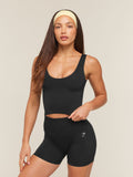 Gymshark Everyday Seamless Shelf Tank — Black — 1