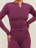 Gymshark Everyday Seamless Zip Tracktop — Strength Pink — 8