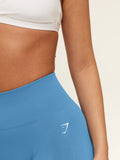 Gymshark Everyday Seamless Shorts — Zone Blue — 6