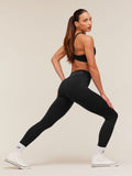 Gymshark Flex V4 Leggings — Black/P885 — 5