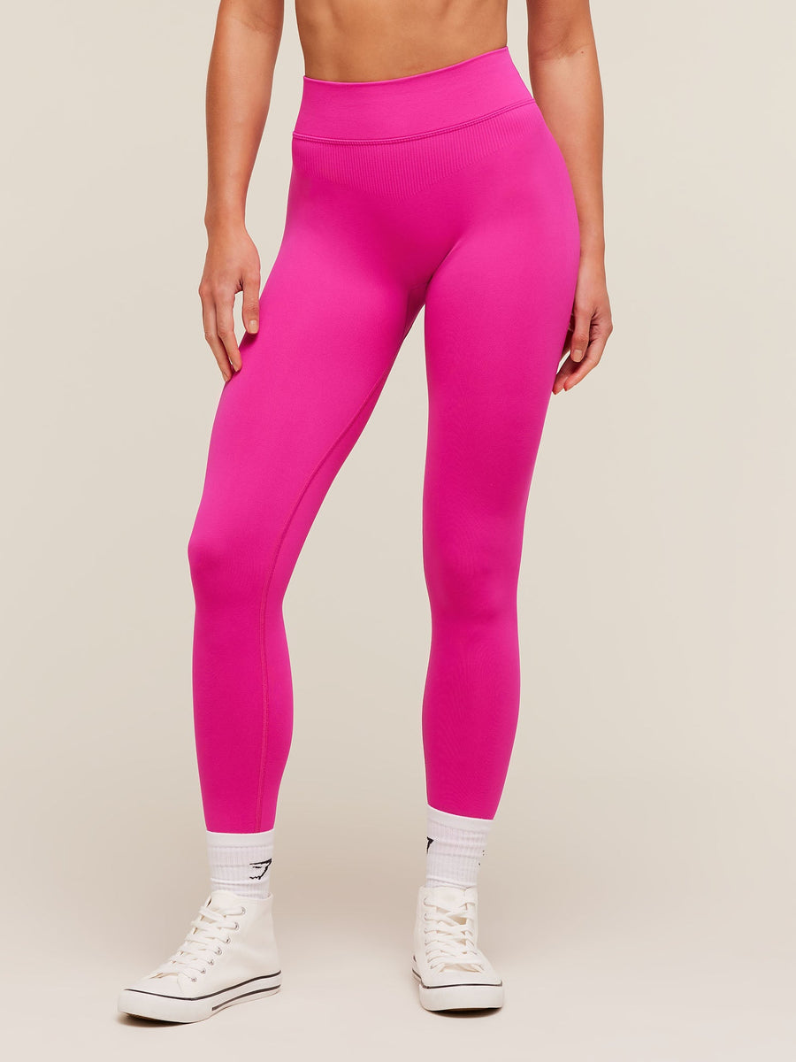 Gymshark Flex V4 Leggings — Super-Set Pink/P310 — 3