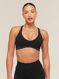 Gymshark Flex V4 Sports Bra — Black/P885 — 1