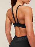Gymshark Flex V4 Sports Bra — Black/P885 — 5