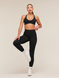 Gymshark Flex V4 Sports Bra — Black/P885 — 4