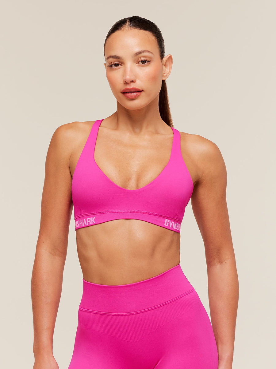 Gymshark Flex V4 Sports Bra — Super-Set Pink/P310 — 1