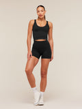Gymshark Flex V4 Tank Top — Black/P885 — 4