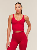 Gymshark Flex V4 Tank Top — Carmine Red/P363 — 1