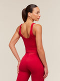 Gymshark Flex V4 Tank Top — Carmine Red/P363 — 2