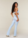 Gymshark Shape Bonded Flared Tall Leggings — Tranquil Blue — 5