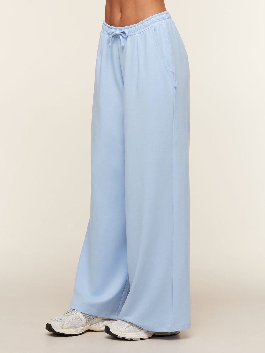 Gymshark Lightweight Wide Leg Pant Tall — Tranquil Blue — 3