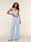 Gymshark Lightweight Wide Leg Pant Tall — Tranquil Blue — 4