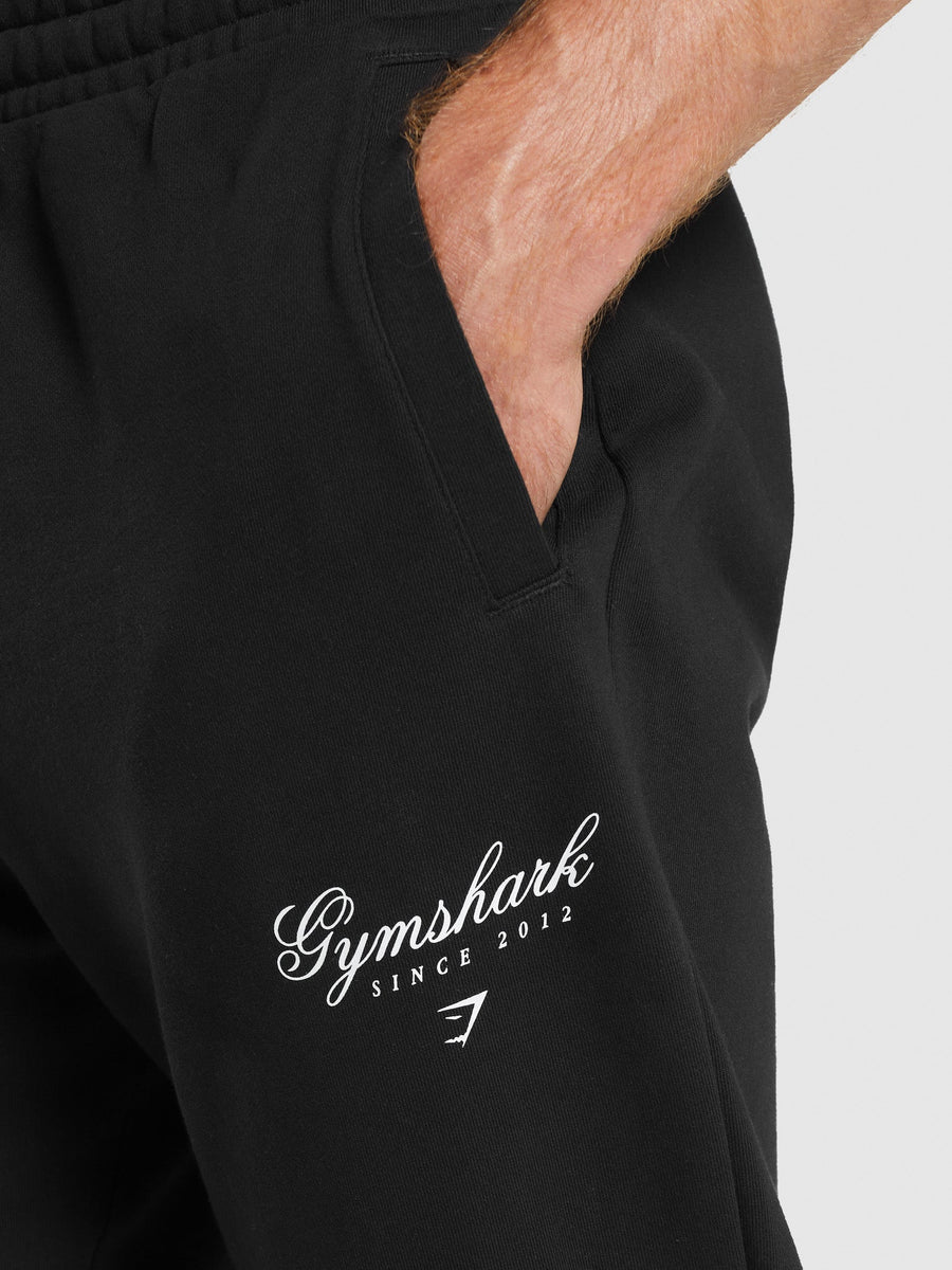 Gymshark Athletic Department Joggers — Black — 7
