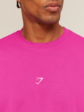Gymshark Atlas T-Shirt — Super-Set Pink — 6