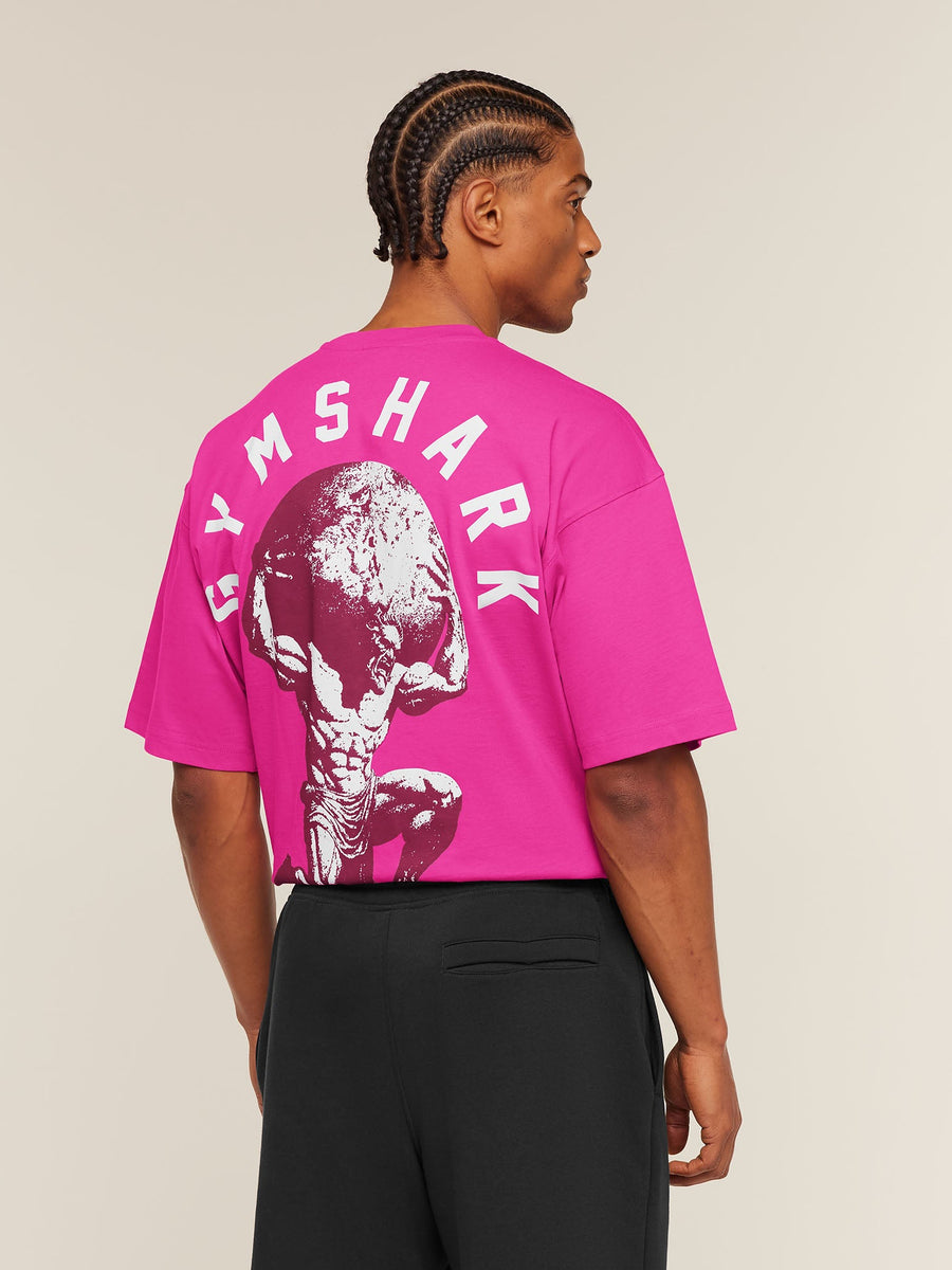Gymshark Atlas T-Shirt — Super-Set Pink — 7