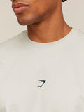 Gymshark Atlas T-Shirt — Tinted White — 6