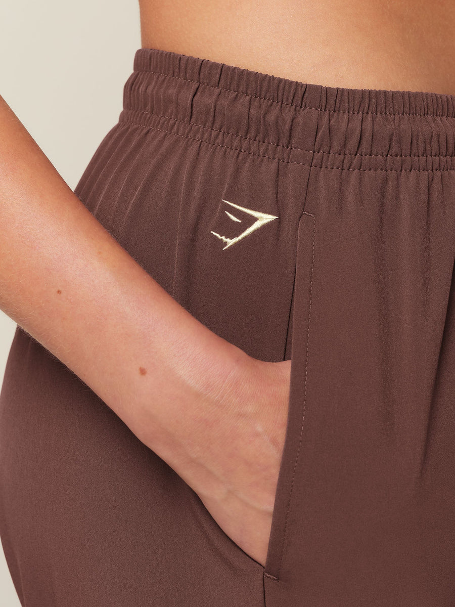 Gymshark Campus Track Pants — Espresso Brown — 4