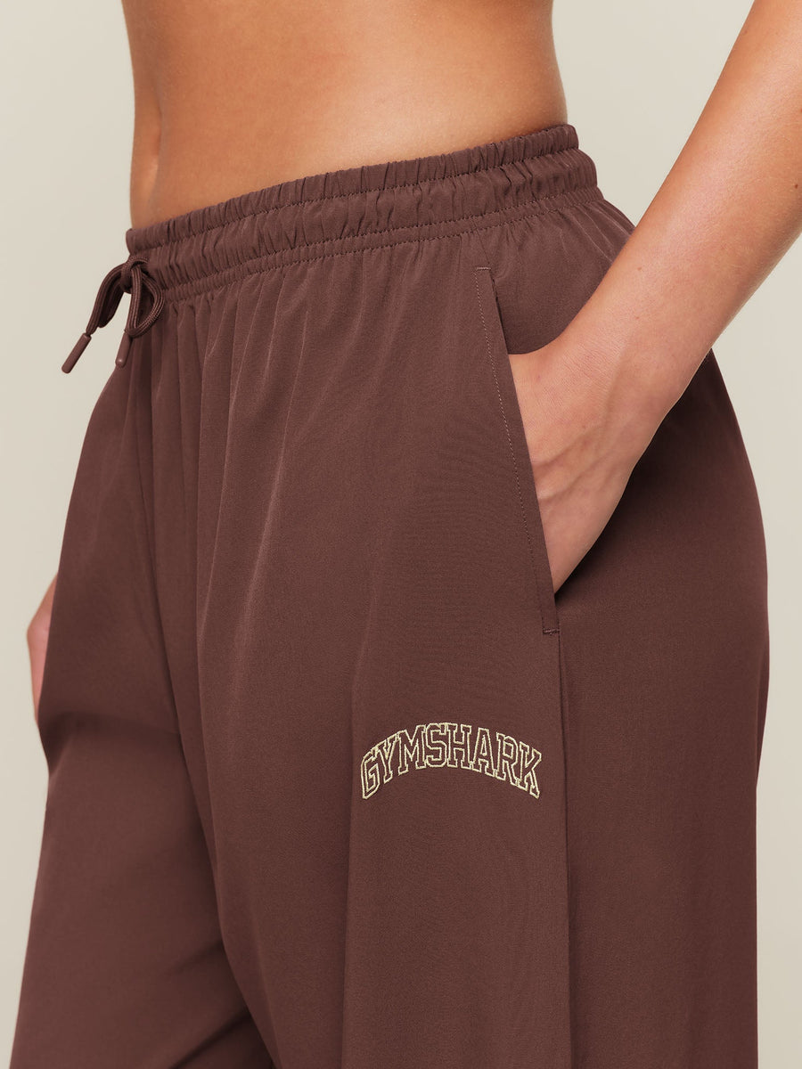 Gymshark Campus Track Pants — Espresso Brown — 5