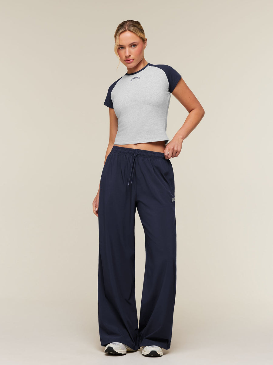 Gymshark Campus Track Pants — Heavy Blue — 7