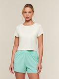 Gymshark Conditioning Club Baby Tee — Soft White — 1