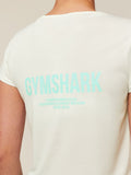 Gymshark Conditioning Club Baby Tee — Soft White — 5
