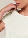 Gymshark Conditioning Club Baby Tee — Soft White — 6