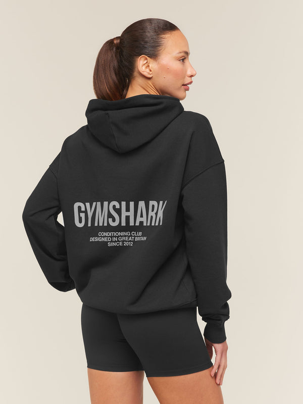 Gymshark Conditioning Club Hoodie — Black