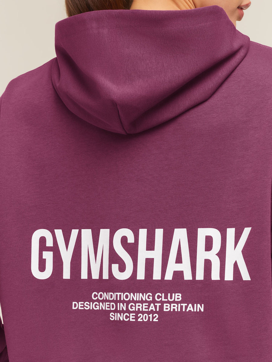 Gymshark Conditioning Club Hoodie — Strength Pink — 4