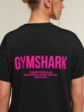 Gymshark Conditioning Club Oversized Short Sleeve T-Shirt — Black — 5