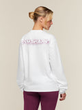 Gymshark For The Ones Who Show Up Graphic Long Sleeve Top — White — 2
