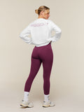 Gymshark For The Ones Who Show Up Graphic Long Sleeve Top — White — 4