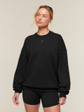 Gymshark For The Ones Who Show Up Graphic Sweatshirt — Black — 1