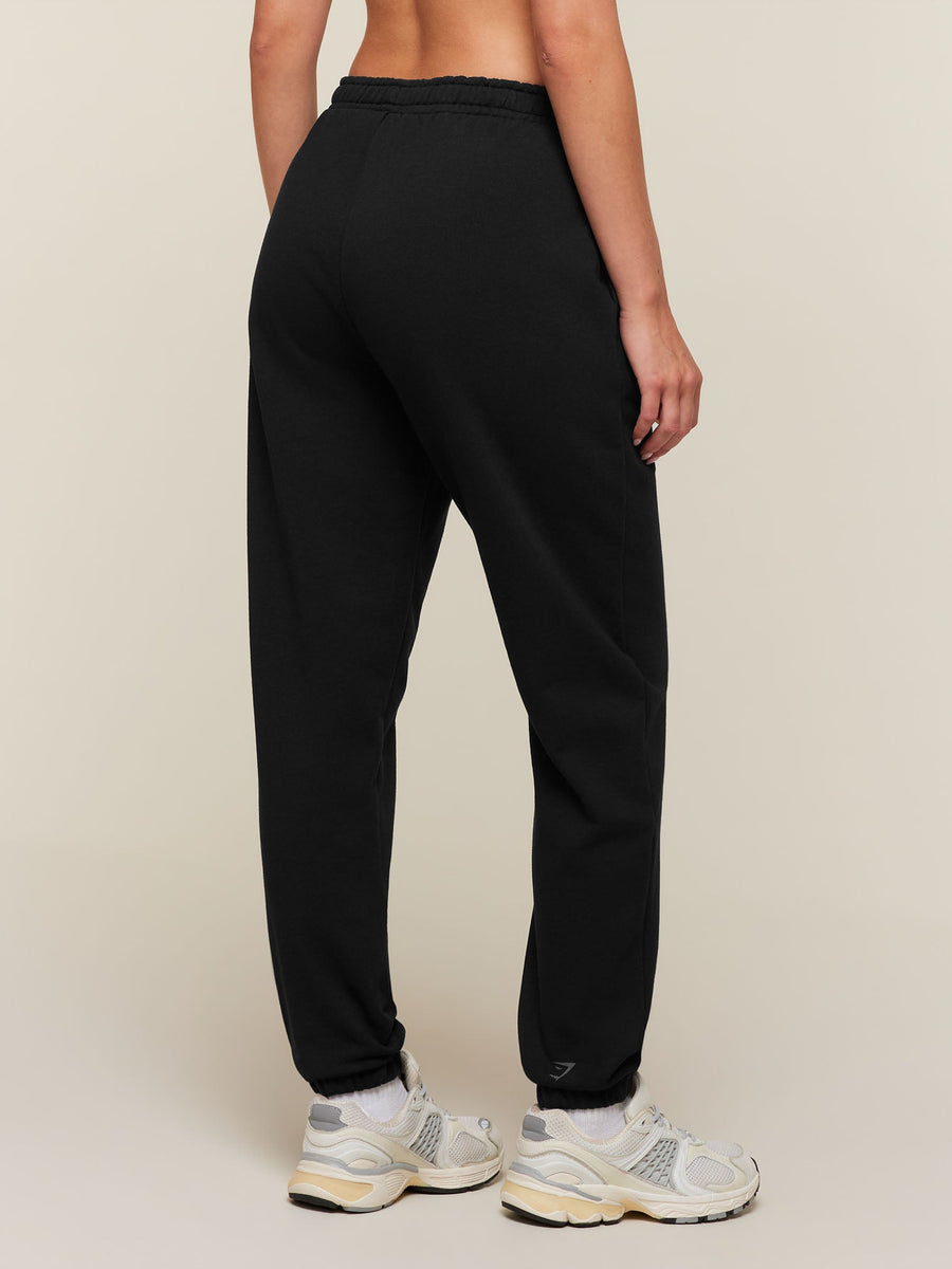 Gymshark For the Ones Who Show Up Graphic Joggers — Black — 2