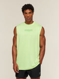 Gymshark Motion Blur Graphic Tank — Pace Green — 2