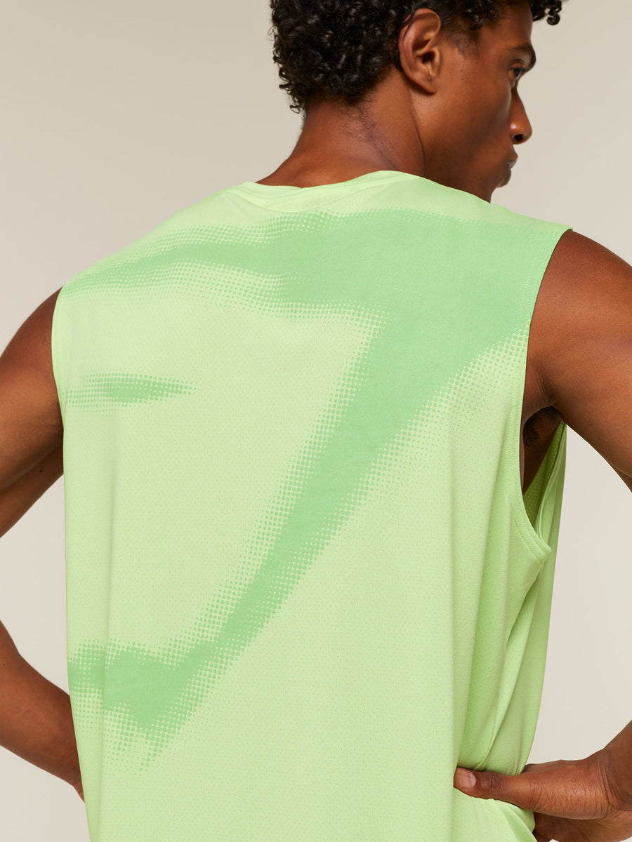 Gymshark Motion Blur Graphic Tank — Pace Green — 5