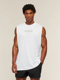 Gymshark Motion Blur Graphic Tank — White — 1