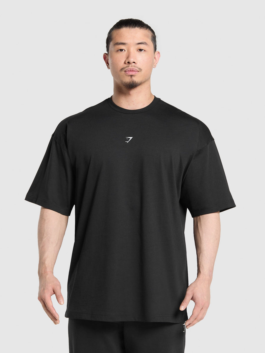 Gymshark Atlas T-Shirt — Black — 2