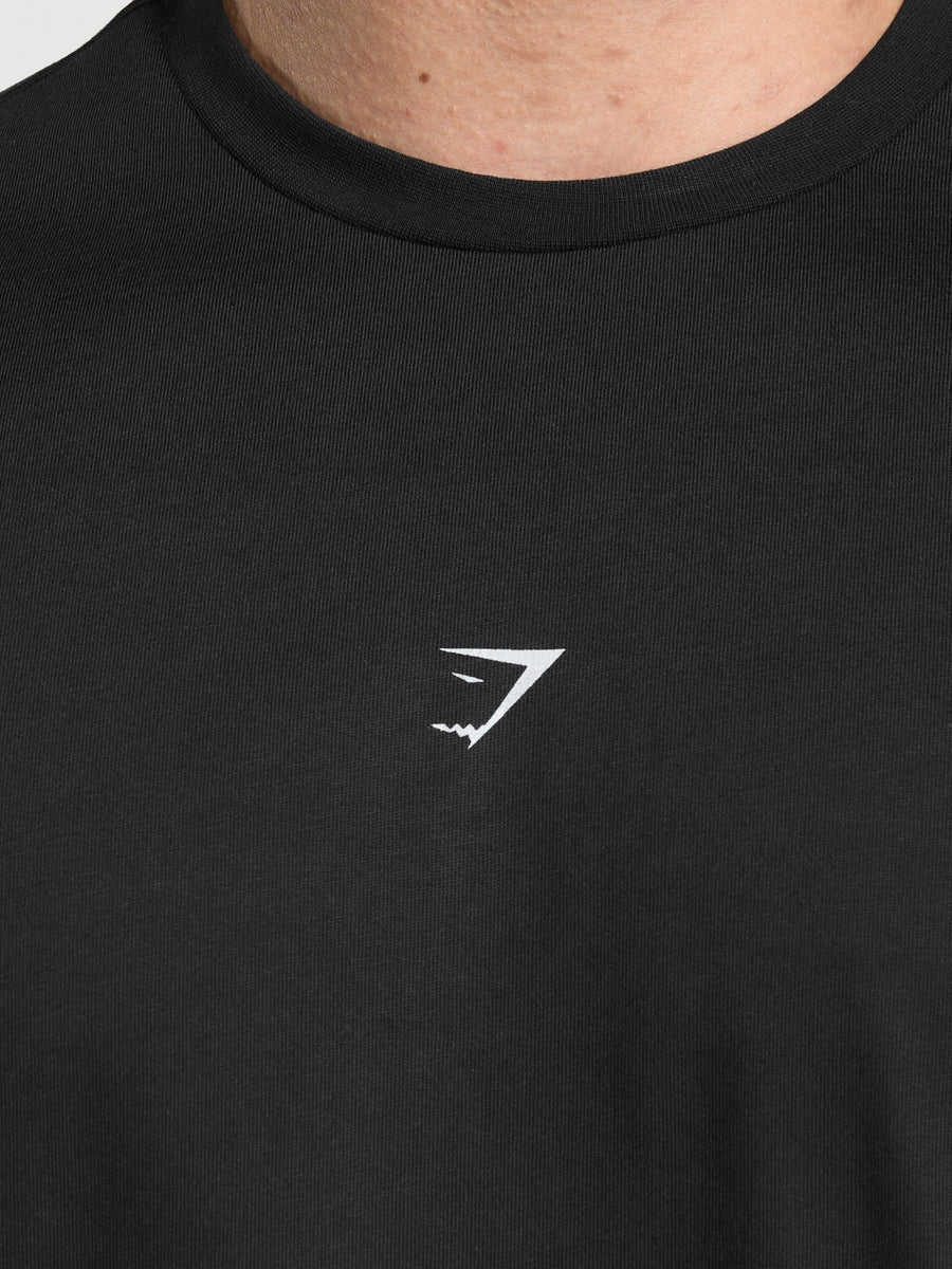 Gymshark Atlas T-Shirt — Black — 7