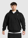 Gymshark Atlas Zip Up Hoodie — Black — 2