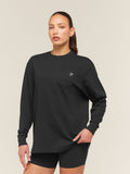 Gymshark Juicy Peach Long Sleeve T-Shirt — Black — 2